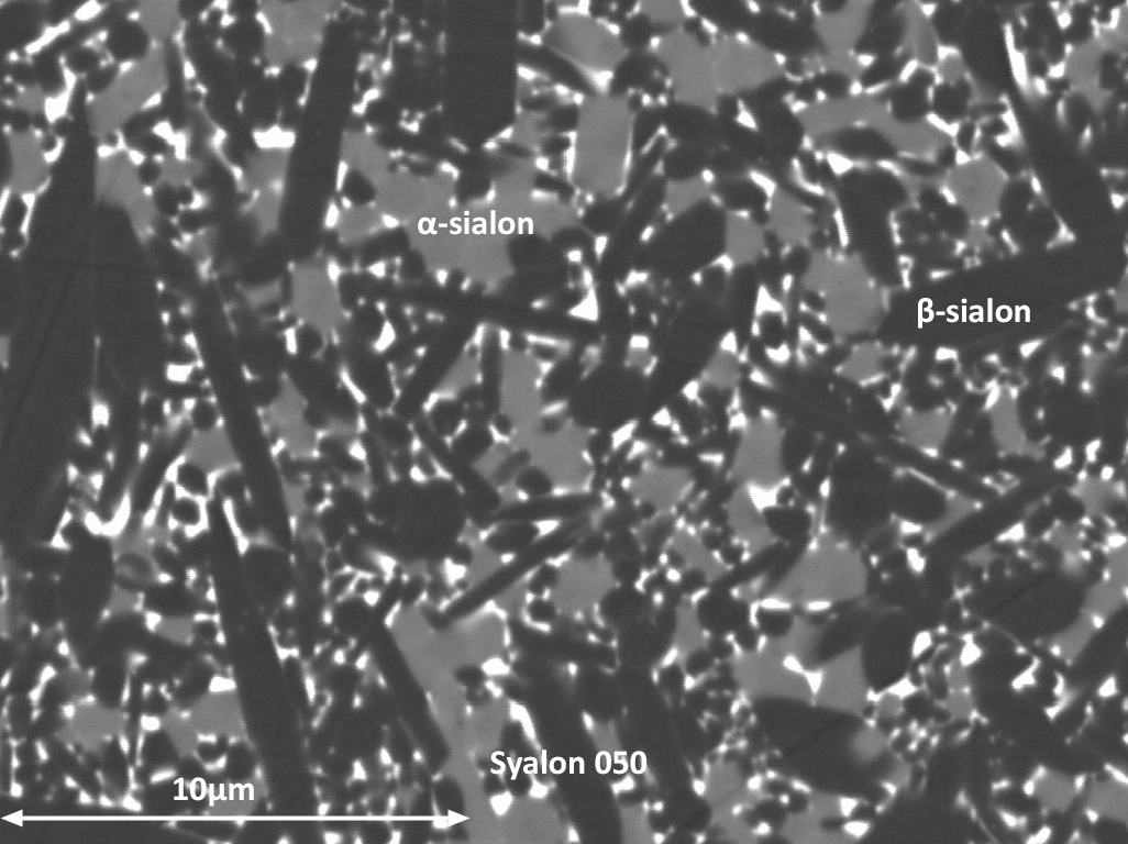 Syalon 050 alpha-beta Micrograph