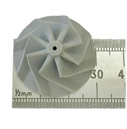 An example of ceramic 3D printing