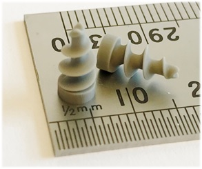 3D printed ceramic parts